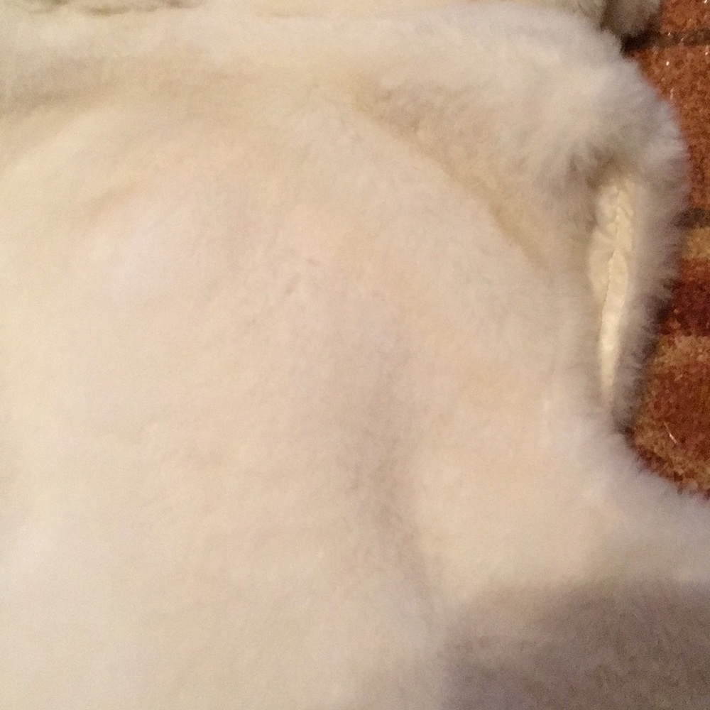 Crazy 8 Cream Faux Fur Vest Size 12-24M - Picture 6 of 6